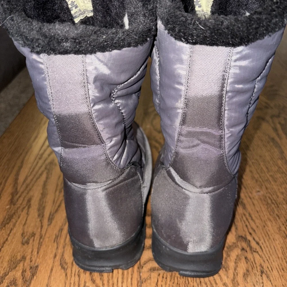 Kamik Vienna 2 Size 9 waterproof Women's Winter Boots charcoal gray US 9 Snow